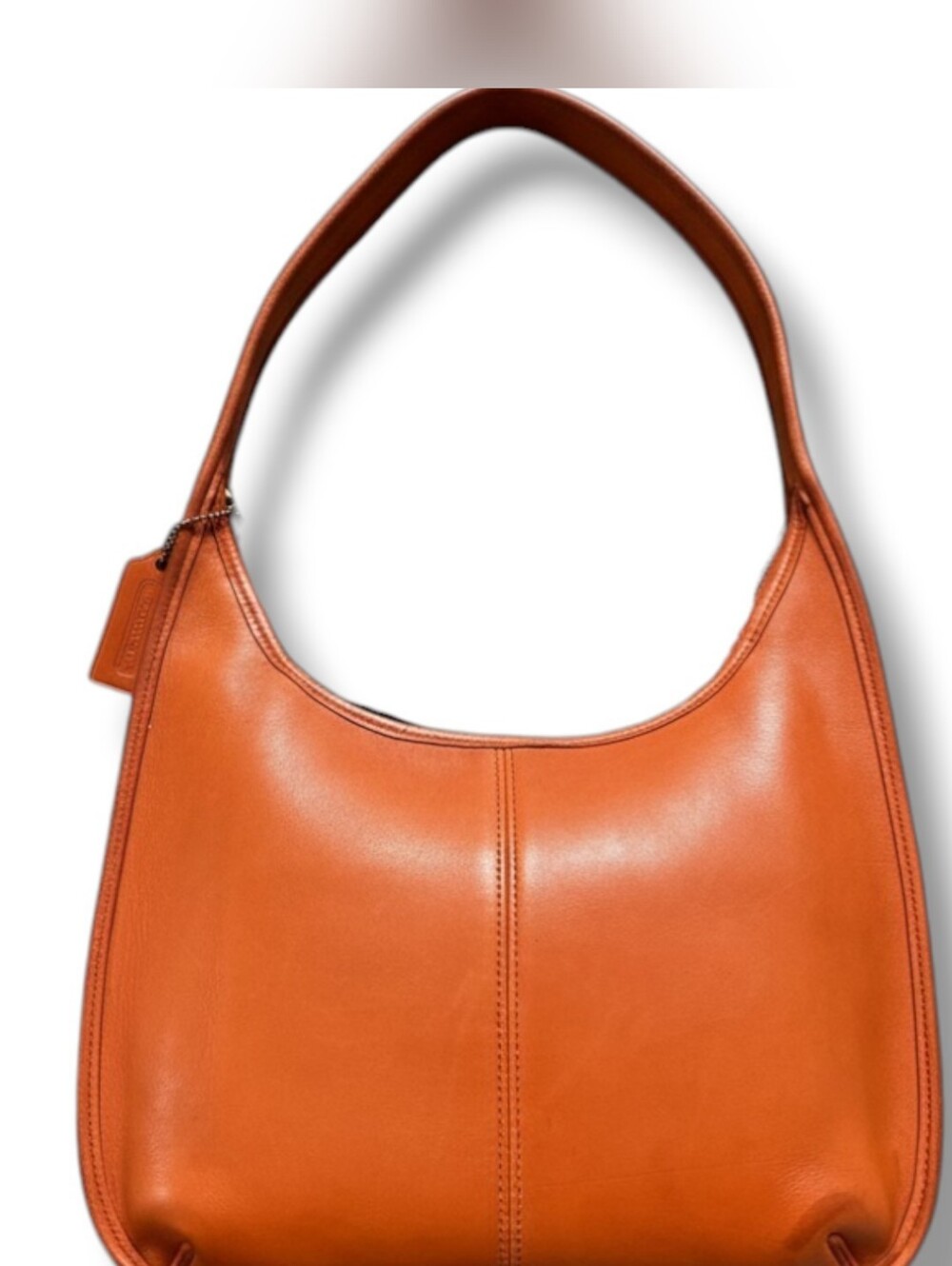 🚨BUY ON WHATNOT🚨 Pre-loved Vintage Coach Ergo Hobo Bag In Tangerine